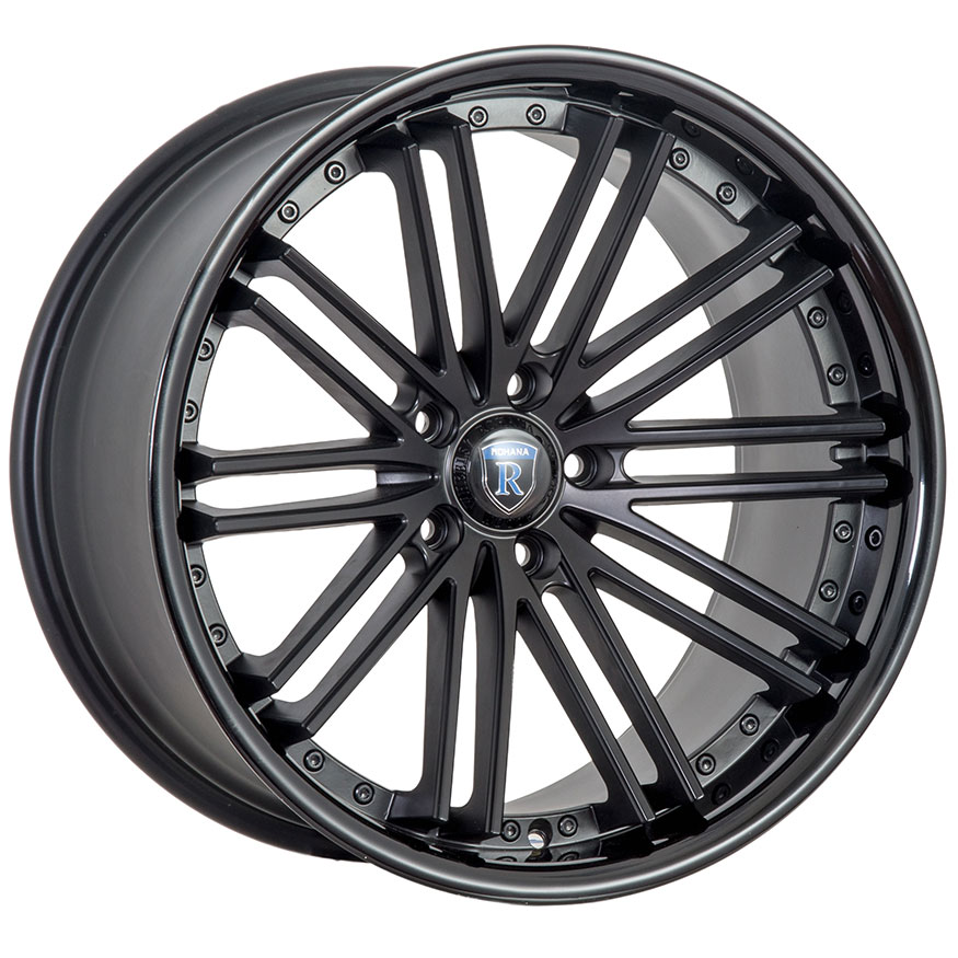 ROHANA RC20 Wheel Rim 20x9 5x114 ET35 Matte Black/Gloss Black