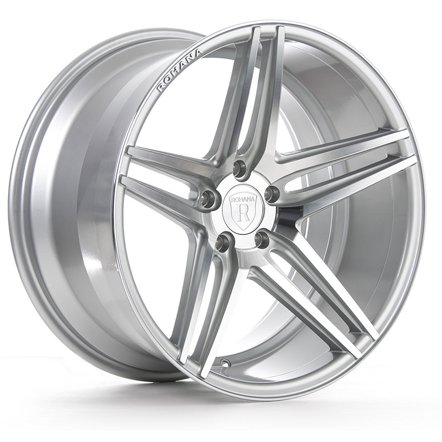 ROHANA RC8 Wheel Rim 20x9 5x120 ET35 Machine Silver 