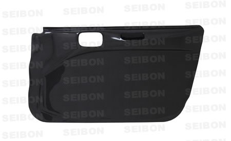 SEIBON CARBON FIBER FRONT DOOR PANELS (pair) MITSUBISHI LANCER EVO VIII / IX 2003-2007