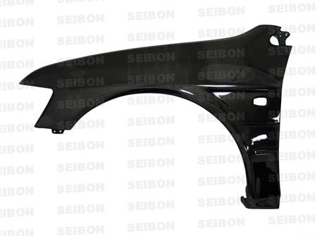 SEIBON CARBON FIBER 10MM WIDER FENDERS (pair) WIDE MITSUBISHI LANCER EVO VIII / IX 2003-2007
