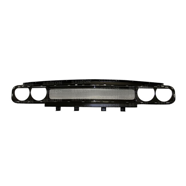 SEIBON CARBON FIBER GRILLE OEM DODGE CHALLENGER 2009-2011