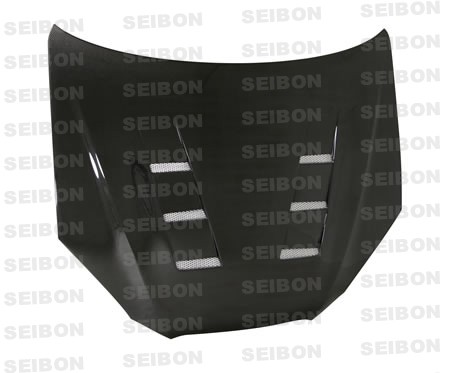 SEIBON CARBON FIBER HOOD TS HYUNDAI GENESIS 2DR (BH14) 4 Cyl & V6 Model 2008-2012