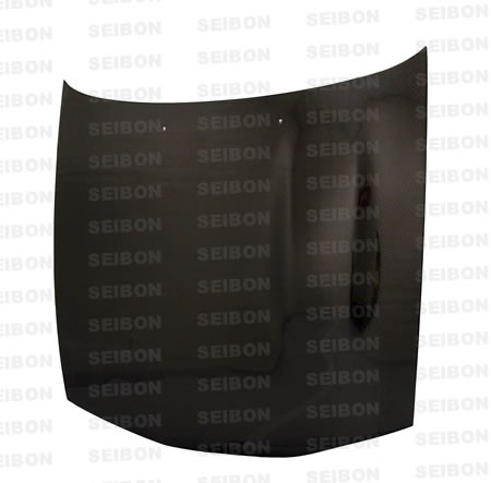 SEIBON CARBON FIBER HOOD OEM MITSUBISHI ECLIPSE (D27A)* 1992-1994
