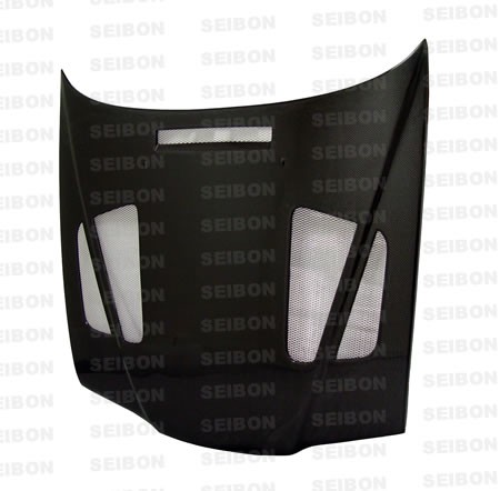 SEIBON CARBON FIBER HOOD ER BMW 3 SERIES 4DR (E36) 1992-1998