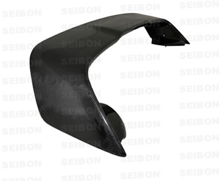 SEIBON CARBON FIBER REAR SPOILER OEM MITSUBISHI LANCER EVO X 2008-2012