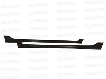 SEIBON CARBON FIBER SIDE SKIRTS (pair) MG HONDA CIVIC 4DR JDM Spec only 2006-2010