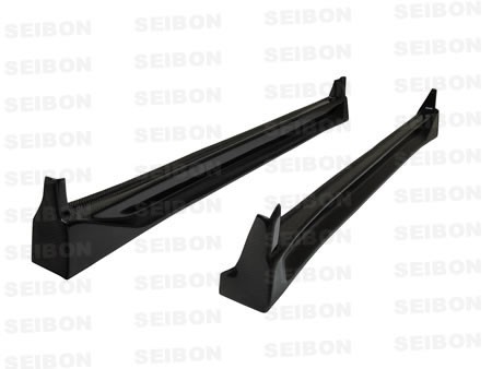 SEIBON CARBON FIBER SIDE SKIRTS (pair) CW SUBARU IMPREZA / WRX / STI 2006-2007
