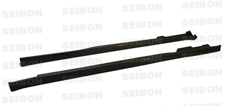SEIBON CARBON FIBER SIDE SKIRTS (pair) TR HONDA CIVIC 2DR/HB 1996-2000