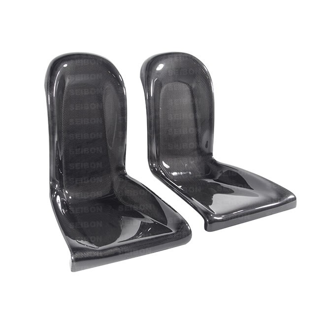 SEIBON CARBON FIBER BACK SEATS (pair) OEM NISSAN GTR R35 2009-2010