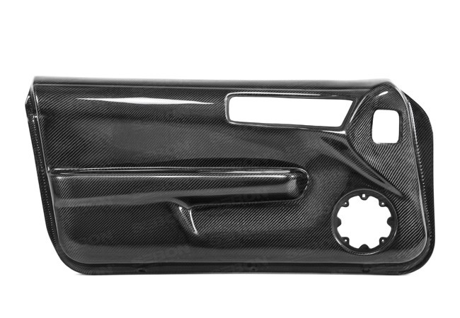 SEIBON CARBON FIBER DOOR PANELS (pair) OEM NISSAN 240SX 1995-1998