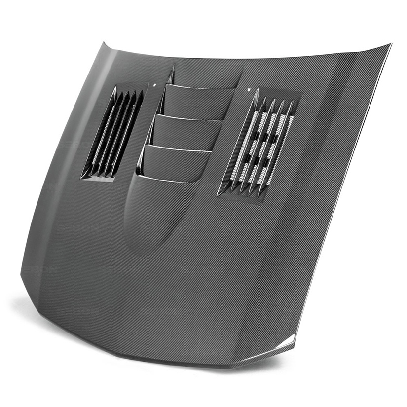 SEIBON CARBON FIBER HOOD SS FORD MUSTANG (S197) 2005-2009
