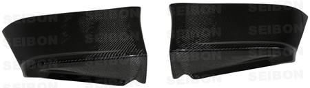 SEIBON CARBON FIBER REAR LIP OEM MITSUBISHI LANCER EVO X 2008-2012