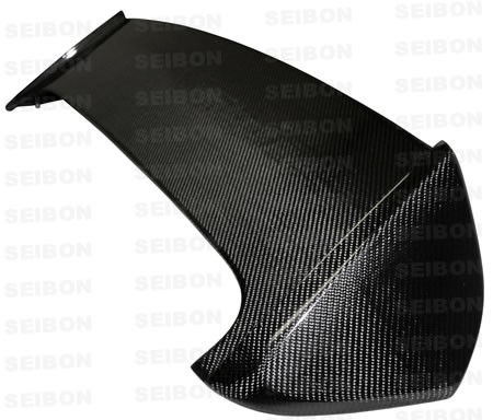 SEIBON CARBON FIBER REAR SPOILER WITH BRAKE LIGHT STI-LED SUBARU IMPREZA / WRX / STI HB 2008-2011