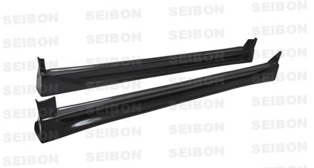SEIBON CARBON FIBER SIDE SKIRTS (pair) CW SUBARU IMPREZA / WRX / STI 2004-2005