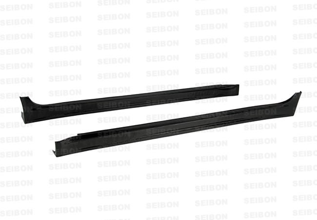 SEIBON CARBON FIBER SIDE SKIRTS (pair) VR MITSUBISHI LANCER EVO X 2008-2012