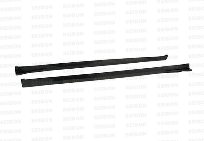 SEIBON CARBON FIBER SIDE SKIRTS (pair) CS SUBARU STI HATCHBACK ONLY 2008-2010