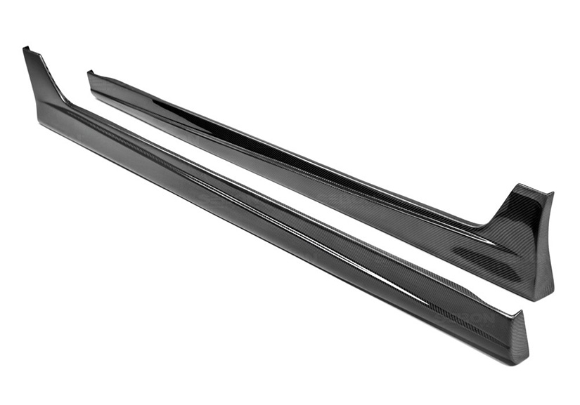 SEIBON CARBON FIBER SIDE SKIRTS (pair) MG HONDA ACCORD 4DR 2008-2010