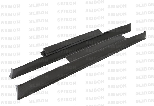 SEIBON CARBON FIBER SIDE SKIRTS (pair) SS NISSAN GTR R35 2009-2012
