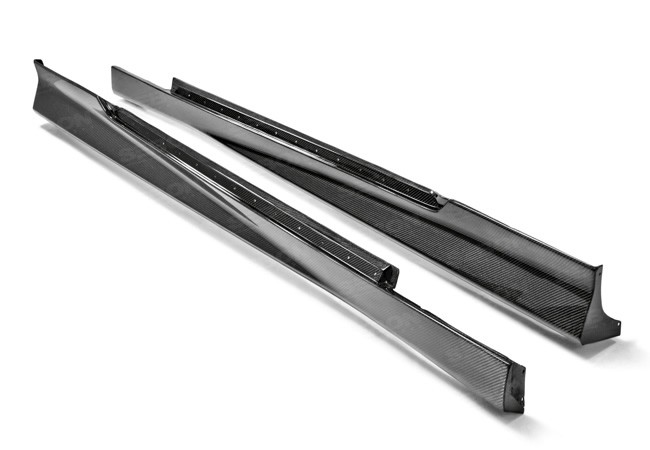SEIBON CARBON FIBER SIDE SKIRTS (pair) OEM CHEVROLET CAMARO 2010-2013