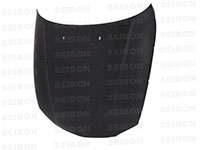 SEIBON CARBON FIBER HOOD OEM BMW 1 SERIES 2DR/HB (E81/E82) Incl. M1 2008-2012