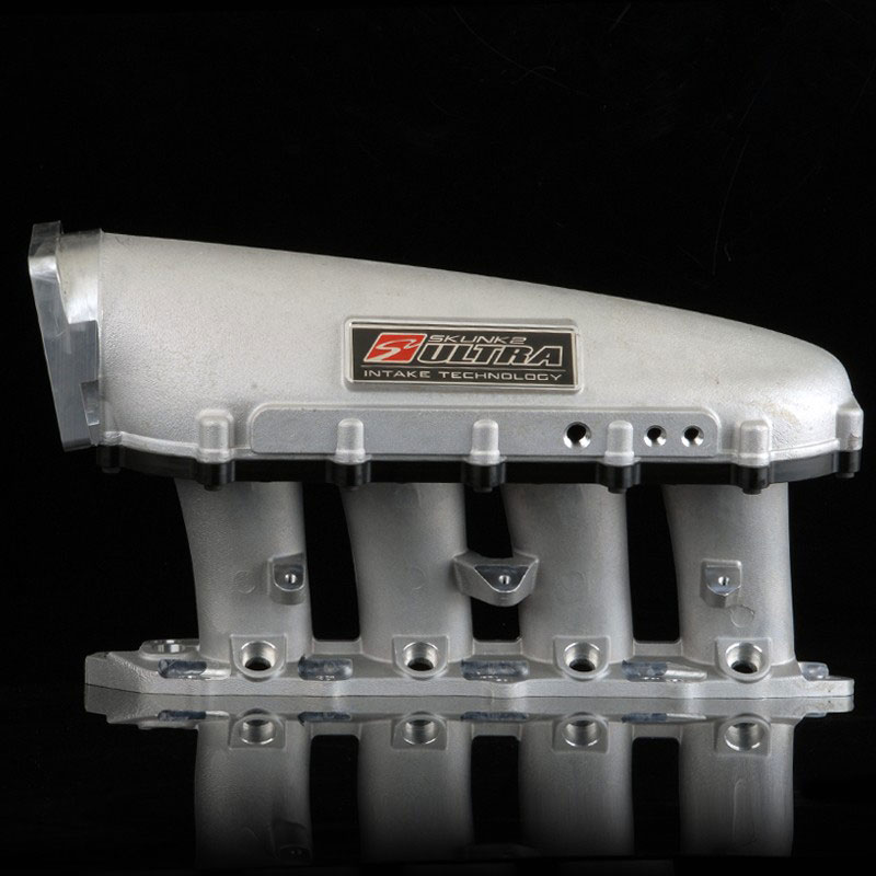 SKUNK2 RACING Intake Manifold HONDA / ACURA ULTRA SERIES, B SERIES VTEC - 3.5 LITER w/ BLACK BASE FITS ALL B VTEC HEADS