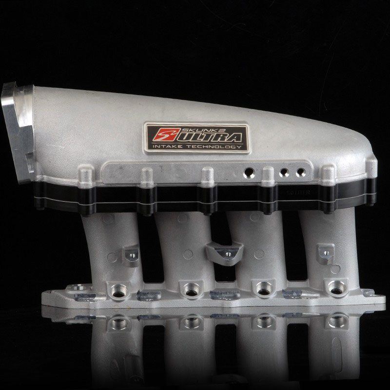 SKUNK2 RACING Intake Manifold HONDA / ACURA ULTRA SERIES 1 LITER SPACER - BLACK GASKET & HARDWARE INCL.