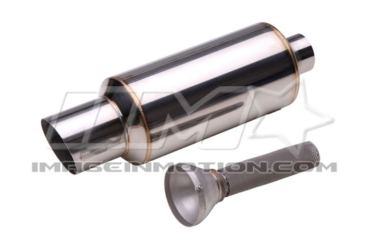 SKUNK2 RACING Mega Power UNIVERSAL EXHAUST MUFFLER J-SPEC (3.00") 76MM STI/ EVO VIII Canister