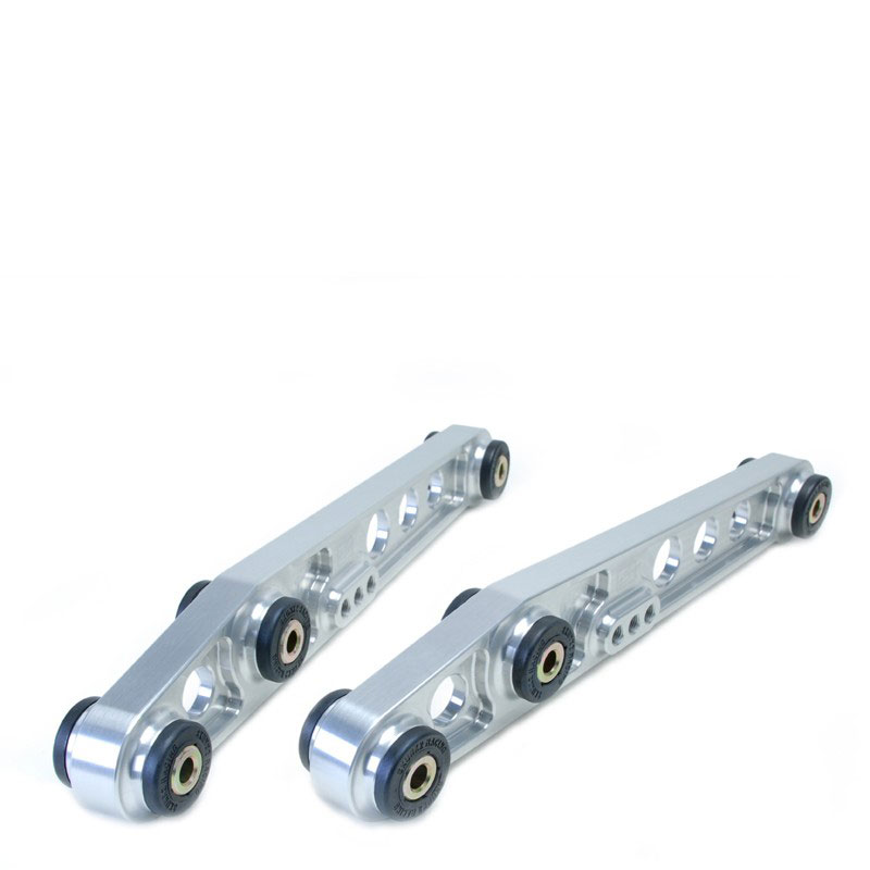 SKUNK2 RACING Rear Lower Control Arms HONDA 1988-95 CIVIC/ CRX/ DELSOL CLEAR ANODIZED 