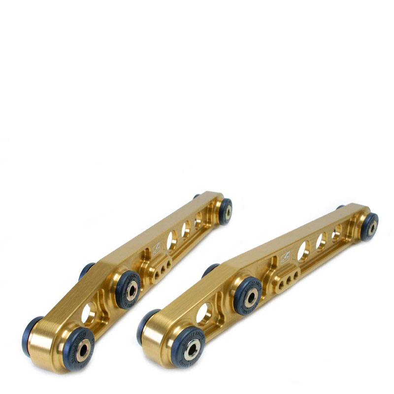 SKUNK2 RACING Rear Lower Control Arms HONDA 1988-95 CIVIC/ CRX/ DELSOL GOLD ANODIZED 