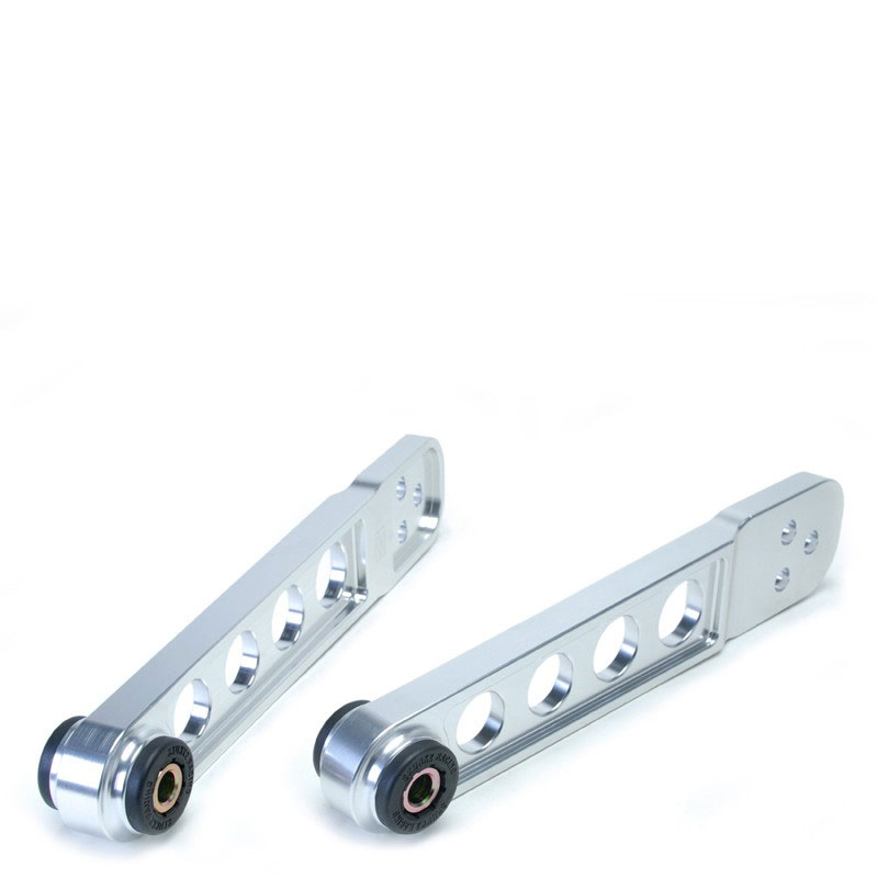 SKUNK2 RACING Rear Lower Control Arms HONDA 2001-05 CIVIC CLEAR ANODIZED INCLUDES SOCKET TOOL