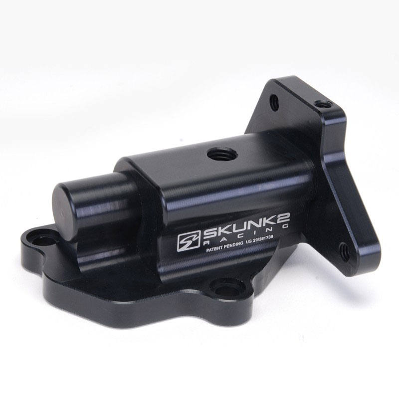 SKUNK2 RACING HONDA / ACURA VTEC SOLENOID - B SERIES VTEC ENGINES, BLACK ANODIZED VTEC ONLY 