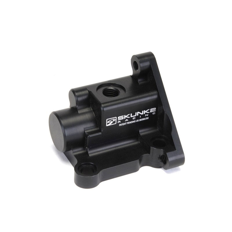 SKUNK2 RACING HONDA / ACURA VTEC SOLENOID - S2000 ENGINES, BLACK ANODIZED ALL MODELS