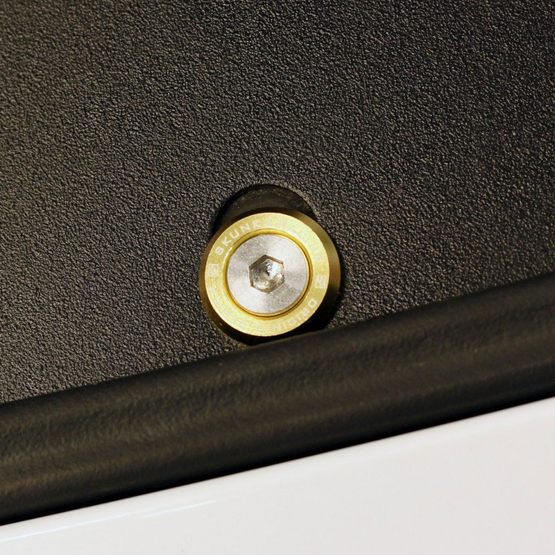 SKUNK2 RACING HONDA / ACURA FENDER WASHER KIT SMALL - GOLD ANODIZED INCLUDES 6 PCS.