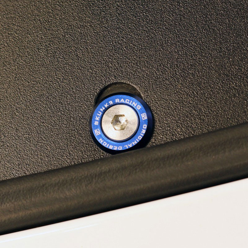 SKUNK2 RACING HONDA / ACURA FENDER WASHER KIT SMALL - BLUE ANODIZED INCLUDES 6 PCS.