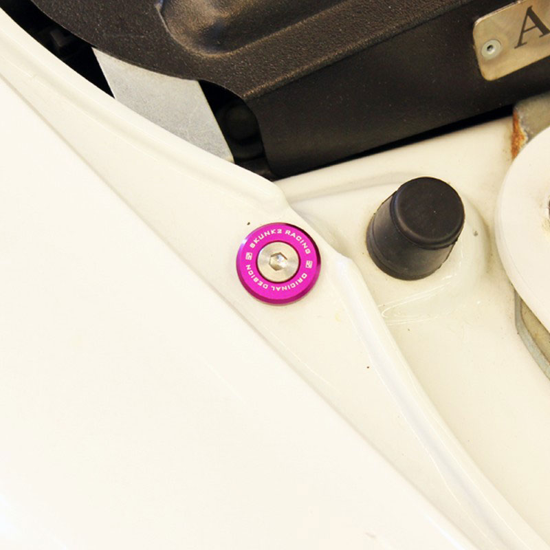 SKUNK2 RACING HONDA / ACURA FENDER WASHER KIT LARGE - PURPLE ANODIZED INCLUDES 6 PCS.