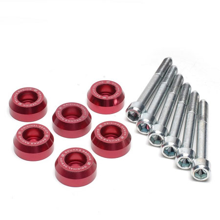 SKUNK2 RACING Rear Lower Control Arm Bolt Kit HONDA / ACURA LOWER CONTROL ARM BOLT KIT, PURPLE ANODIZED 88-00 CIVIC, 90-01 INTEGRA