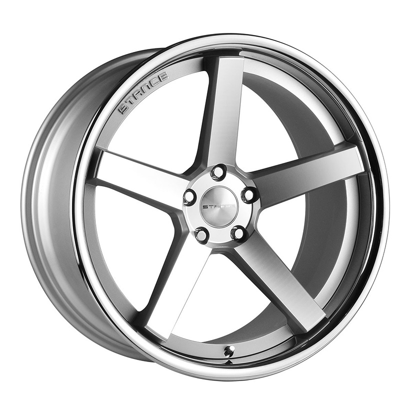 STANCE WHEELS SC-5 20x10 5x114.3 et35 73.1 SILVER MACHINE