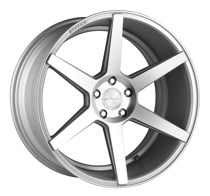 STANCE WHEELS SC-6 20x10 5x112 et35 66.56 SILVER MACHINE
