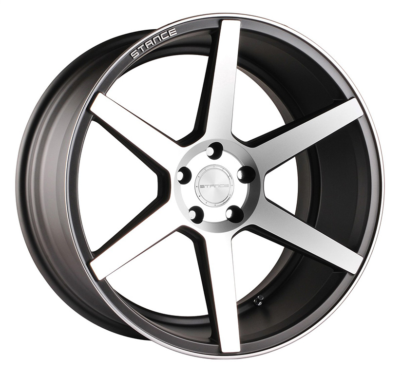 STANCE WHEELS SC-6 20x9 5x120 et20 72.56 SLATE GREY MACHINE