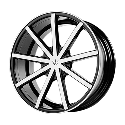 Verde Contra Wheel Rim 20x8.5 4x100 ET35 72.62 Gloss Black/ Machined