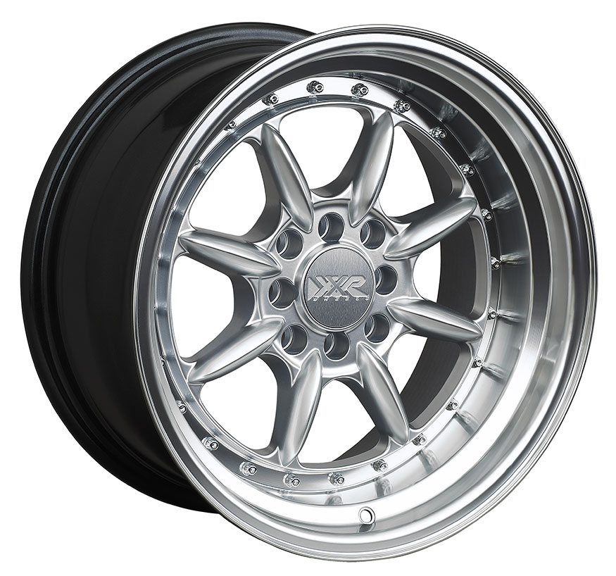 XXR 002 5 Wheel Rim 16x8 4x100/4x114.3 ET0 73.1mm Hyper Silver / ML