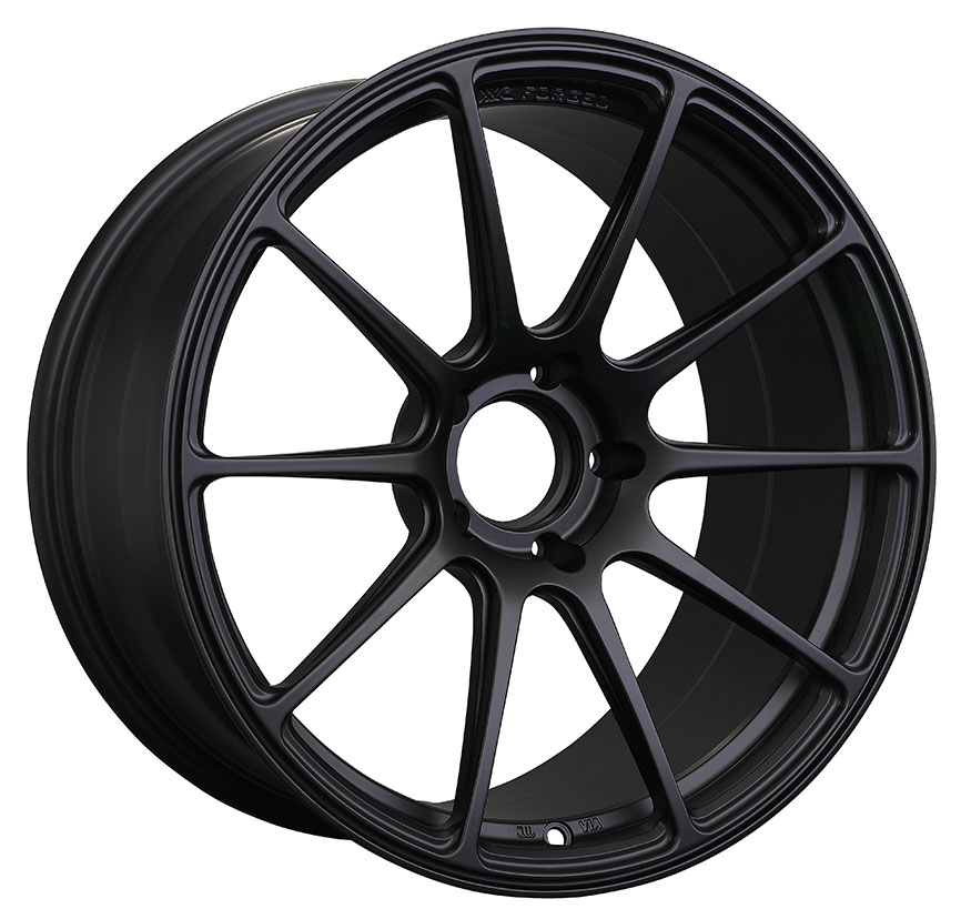 XXR 527F Wheel Rim 18x10 5x114.3 ET40 73.1mm Flat Black Forged