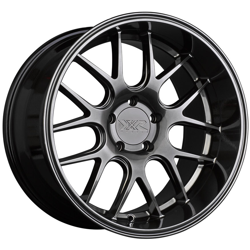 XXR 530D Wheel Rim 18x9 5x114.3 ET35 73.1mm Chromium Black