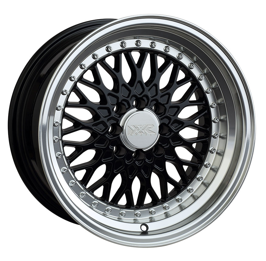 XXR 536 Wheel Rim 16x8 4x100/4x114.3 ET0 73.1mm Black / ML
