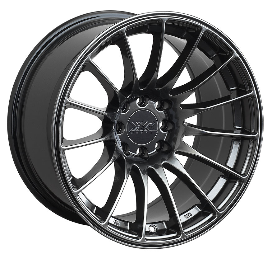 XXR 550 Wheel Rim 20x10.25 5x114.3/5x120 ET16 73.1mm Chromium Black