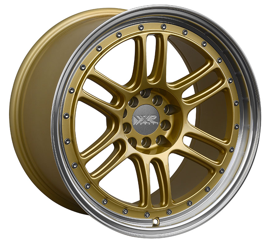 XXR 552 Wheel Rim 18x10 5x100/5x114.3 ET21 73.1mm Gold / ML