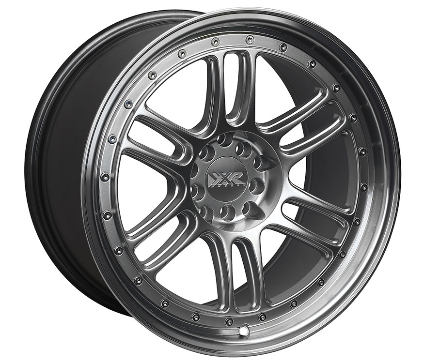 XXR 552 Wheel Rim 18x8.5 5x100/5x114.3 ET21 73.1mm Hyper Silver / ML 