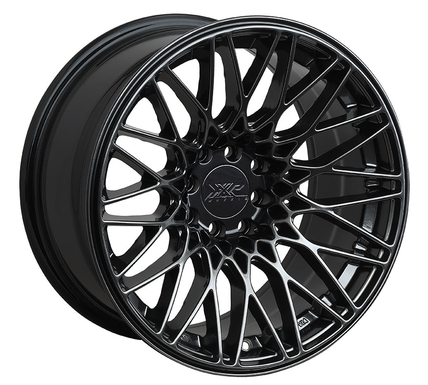 XXR 553 Wheel Rim 18x8.75 5x100/5x114.3 ET36 73.1mm Chromium Black