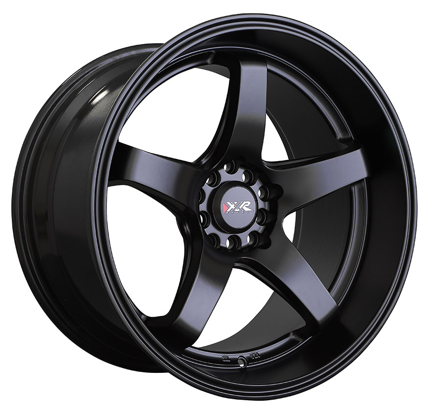 XXR 555 Wheel Rim 17x8 5x100/5x114.3 ET35 73.1mm Flat Black