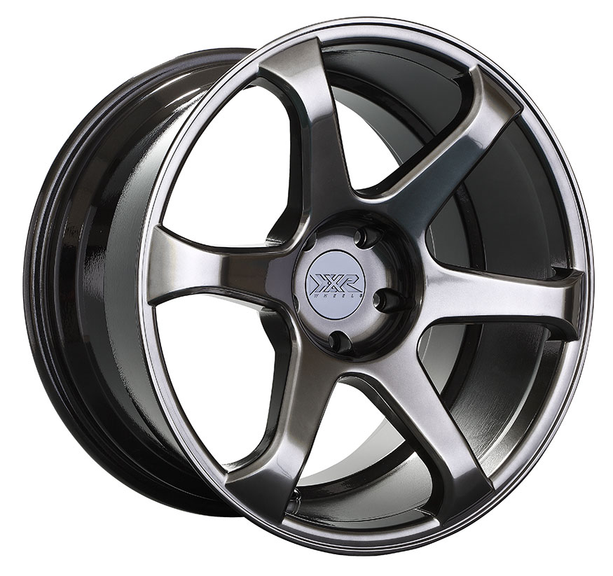 XXR 556 Wheel Rim 18x8 5x100 ET42 73.1mm Chromium Black
